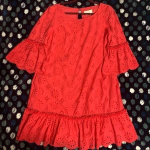Anthropology Dani Lace Tunic Dress